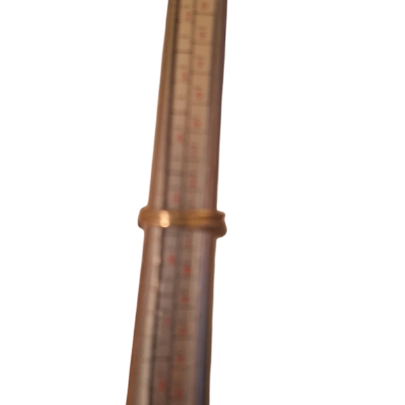 Art Nouveau Gold Washed Sterling Jade Orb Vintage 50's Ring Ladies 5.5 LEAF - Picture 7 of 10